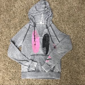Girls hooded sweatshirt